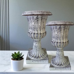 Set de 2 Copas Blanco y Negro 70 y 60cm